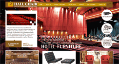 Desktop Screenshot of hall-chair.com